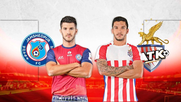 അടിക്ക് തിരിച്ചടി, ജംഷദ്പൂർ എടികെ പോരാട്ടം ആദ്യ പകുതി സമനിലയിൽ