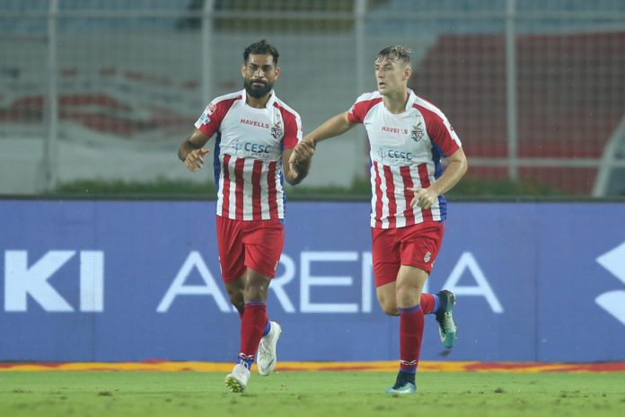 അടിക്ക് തിരിച്ചടി, എ.ടി.കെ Vs ബെംഗളൂരു സൂപ്പർ പോരാട്ടം ആദ്യ പകുതി സമനിലയിൽ