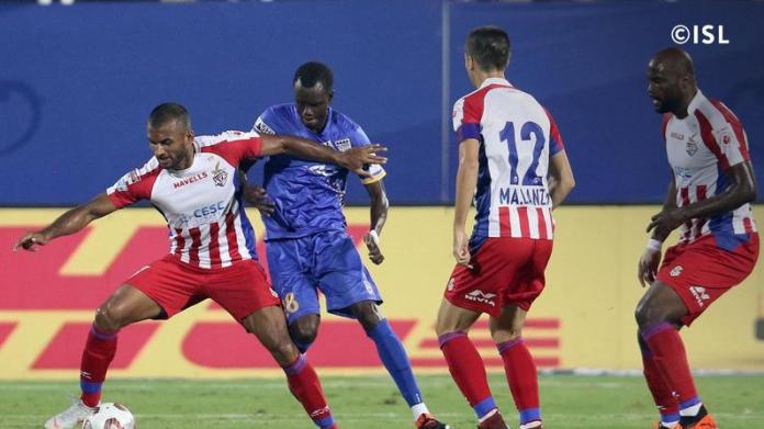 മുംബൈ സിറ്റിയെ സമനിലയിൽ കുരുക്കി എടികെ കൊൽക്കത്ത