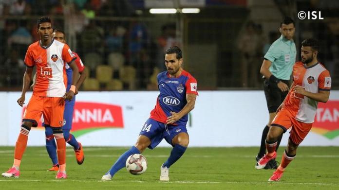 ഗോവക്ക് അടിതെറ്റി, ആദ്യ പകുതിയിൽ ബെംഗളൂരു മുന്നിൽ