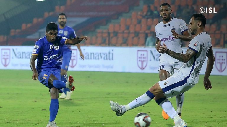 മുംബൈ അടിച്ചു, ഗോളടിക്കാനാവാതെ ചെന്നെയിൻ