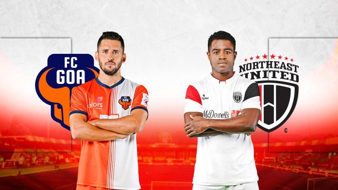 നോർത്ത് ഈസ്റ്റ് യുണൈറ്റഡ് – എഫ് സി ഗോവ, ആദ്യ ഇലവനറിയാം