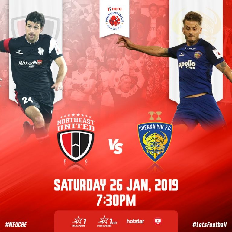 സികെ വിനീത് ചെന്നൈയിനായി അരങ്ങേറുന്നു, നോർത്തീസ്റ്റ് – ചെന്നൈയിൻ ലൈനപ്പറിയാം