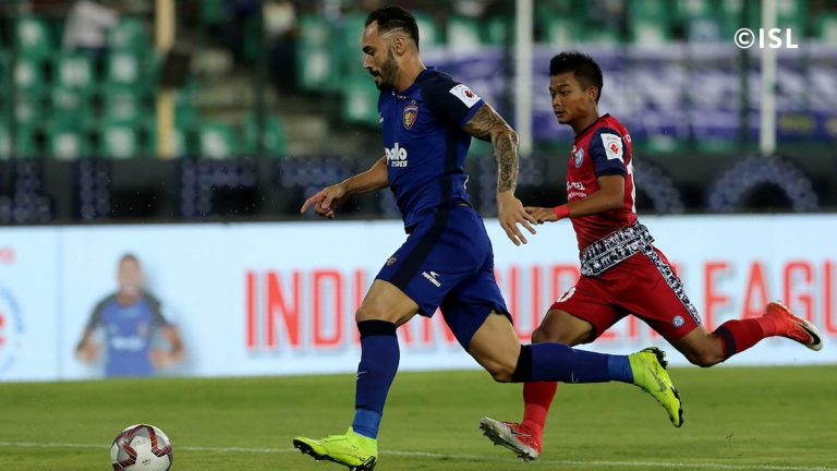 ചെന്നൈയിനും ജെംഷെഡ്പൂരും ഒപ്പത്തിനൊപ്പം