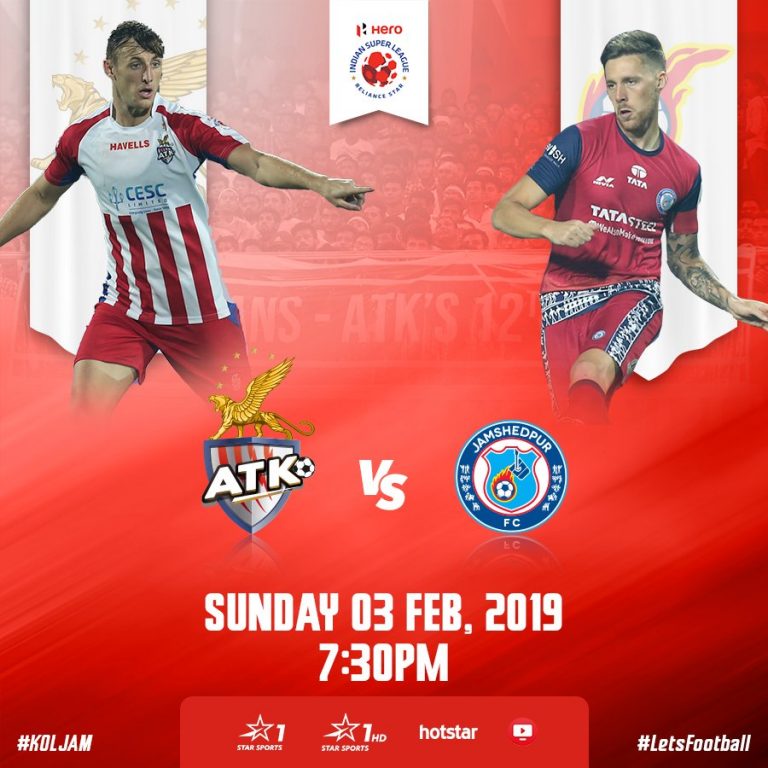 എടികെ – ജെംഷേദ്പുർ സൂപ്പർ പോരാട്ടം, ലൈനപ്പ് അറിയാം