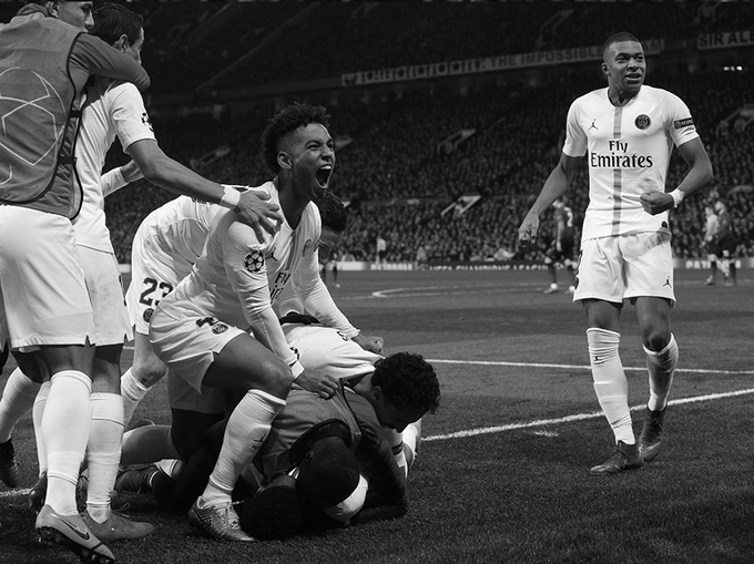 ഓൾഡ് ട്രാഫോർഡിൽ മാഞ്ചസ്റ്റർ യുണൈറ്റഡിനെ വലിച്ച് കീറി പിഎസ്ജി