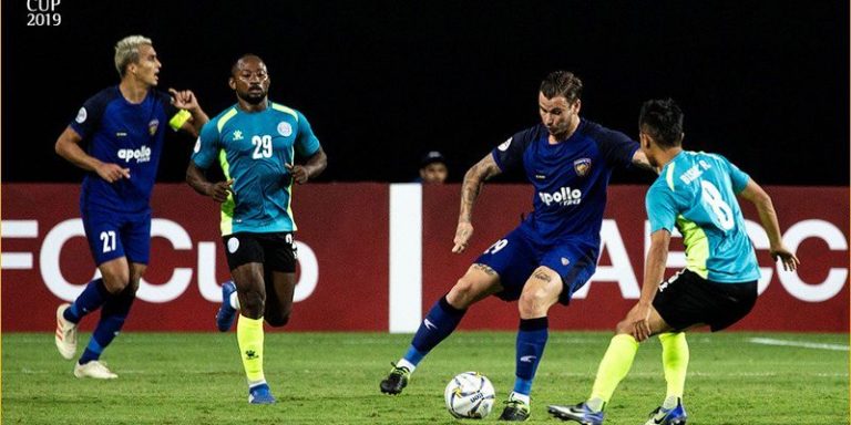 സികെ വിനീത് ഗോളിനും ചെന്നൈയിനെ രക്ഷിക്കാനായില്ല, എ എഫ് സി കപ്പിൽ തിരിച്ചടി