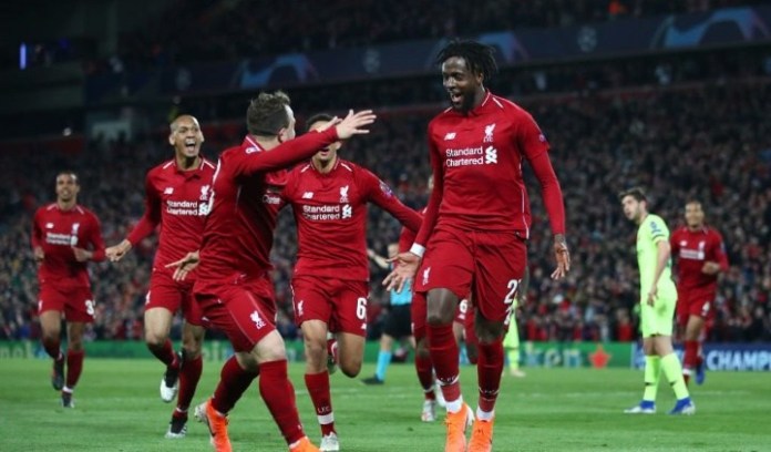 ബാഴ്‌സലോണയെ മലർത്തിയടിച്ച് ലിവർപൂൾ, ചാമ്പ്യൻസ് ലീഗില്ലാതെ മടങ്ങി മെസ്സിയും സംഘവും